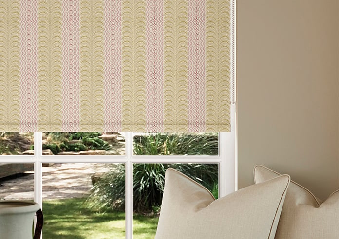 Land & Shore Fintra Stripe (Blackout), Multi - Twist&Fit Roller Blind - Image 5